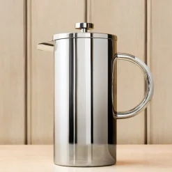 West Elm Emma Chamberlain Stainless Steel Button French Press