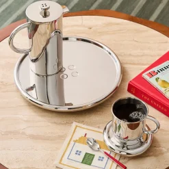 West Elm Emma Chamberlain Stainless Steel Coffee Collection