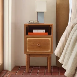 West Elm Emma Chamberlain Two-Tone Nightstand (14")