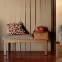 West Elm Emma Chamberlain Upholstered Telephone Bench (42")