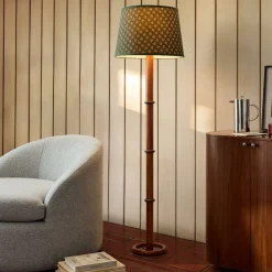 West Elm Emma Chamberlain Wood & Lacquer Floor Lamp (63")