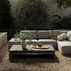 West Elm Emmerson Concrete Outdoor Coffee Table (65")