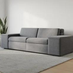 West Elm Enzo Reclining Sofa (77"–93")