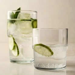 West Elm Essential Stacking Drinking Glass Collection
