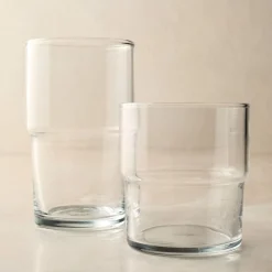 West Elm Essential Stacking Drinking Glass Collection