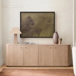 West Elm Essex Cerused Media Console (72")