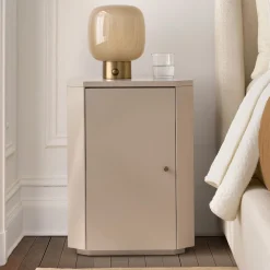 West Elm Essex Lacquered Nightstand (18")