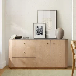 West Elm Essex Marble Buffet (60")