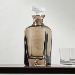 West Elm Estelle Colored Glass Decanter