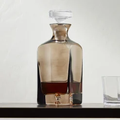 West Elm Estelle Colored Glass Decanter
