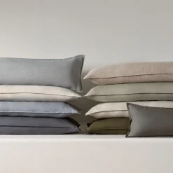 West Elm European Flax Linen Oversized Lumbar