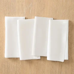 West Elm European Linen 18x18 Napkin Set