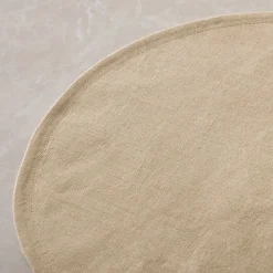 West Elm European Linen Oval Placemats
