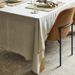 West Elm European Linen Tablecloth