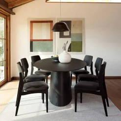 West Elm Eurydice Oval Plinth Dining Table (86")