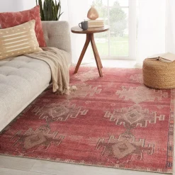 West Elm Evadne Medallion Washable Rug