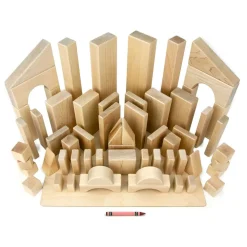 Kids West Elm Everwood Friends Building Blocks Core Set