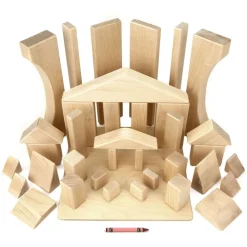Kids West Elm Everwood Friends Building Blocks Expansion Set