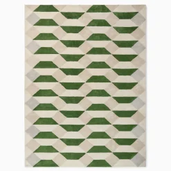 West Elm Faceted Tile Performance Rug
