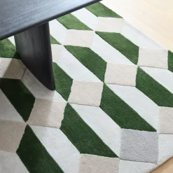 West Elm Faceted Tile Performance Rug