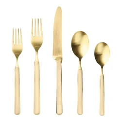 West Elm Fantasia Ice Gold Flatware Sets
