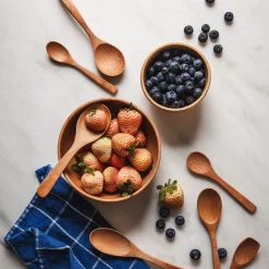 West Elm Farmhouse Pottery Essential Kitchen Little Spoons (Set of 7)