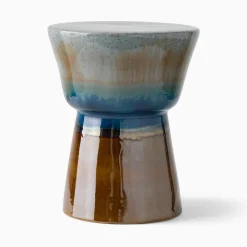 West Elm Faroe Indoor/Outdoor Ceramic Side Table (13")