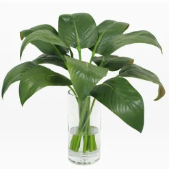 West Elm Faux Calla Leaf w/ Vase