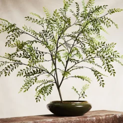 West Elm Faux Fern Branch