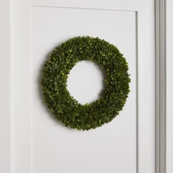 West Elm Faux Indoor/Outdoor Tea Leaf Wreath