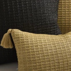 West Elm Faux Jute Indoor/Outdoor Pillow