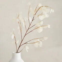 West Elm Faux Lunaria Branch