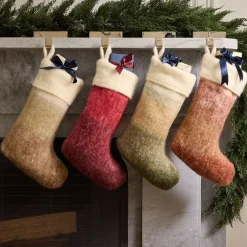 West Elm Faux Mohair Ombre Stocking