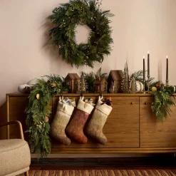 West Elm Faux Mohair Ombre Stocking