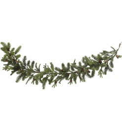 West Elm Faux Pine w/ Pine Cones Garland