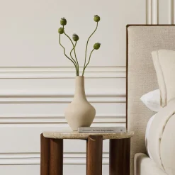 West Elm Faux Poppy Pods Stem Bundle