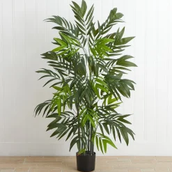West Elm Faux Potted Bamboo Palm Tree
