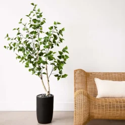 West Elm Faux Potted Birch Tree