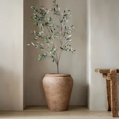West Elm Faux Potted Black Olive Tree