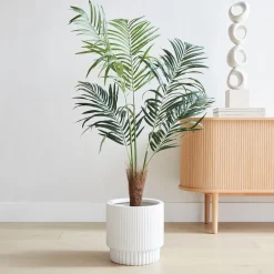 West Elm Faux Potted Fan