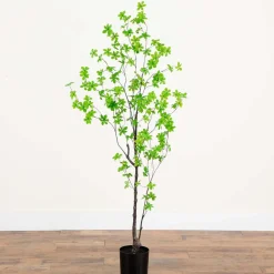 West Elm Faux Potted Minimalist Enkianthus Tree