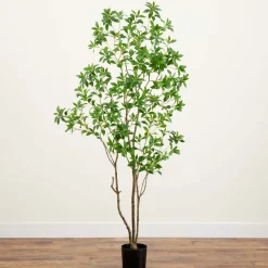 West Elm Faux Potted Minimalist Japanese Pieris Tree