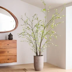 West Elm Faux Potted Mixed Botanicals Tree w/ Planter