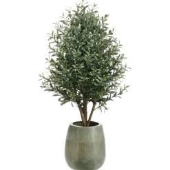West Elm Faux Potted Olive Tree w/ Planter