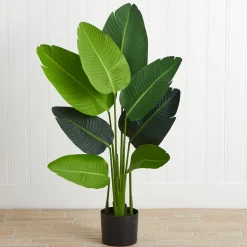 West Elm Faux Potted Travelers Palm Tree