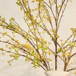 West Elm Faux Yellow Beaded Branch