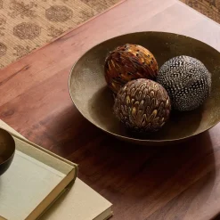 West Elm Feather Ball Bowl Fill (Set of 3)