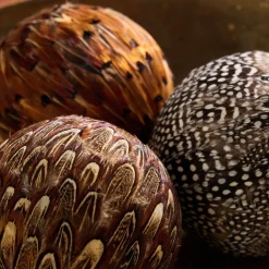 West Elm Feather Ball Bowl Fill (Set of 3)