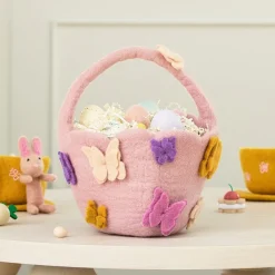 West Elm Felt Butterfly Easter Basket