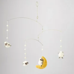 Kids West Elm Felt Counting Sheep Mobile